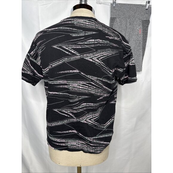  Set Size Medium Small Black Pink Grey Shirt Shorts All Over Logo